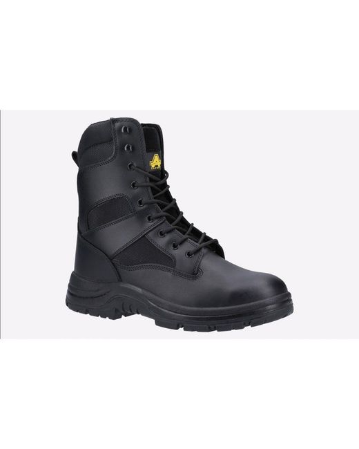 Amblers Safety Black S3 Src Side Zip Boots for men