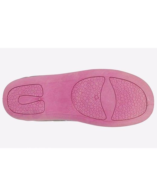 Sleeper Pink Isla Memory Foam Slippers