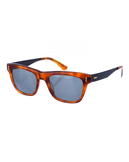 Calvin Klein Blue Square-Shaped Acetate Sunglasses Ck21526S for men