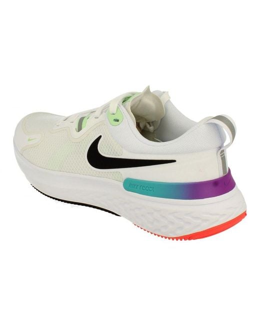 Nike White React Miler Trainers for men