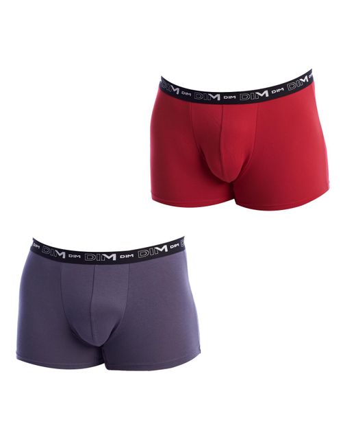 Dim Red Pack-2 Boxers Cotton Streech D6596 For for men