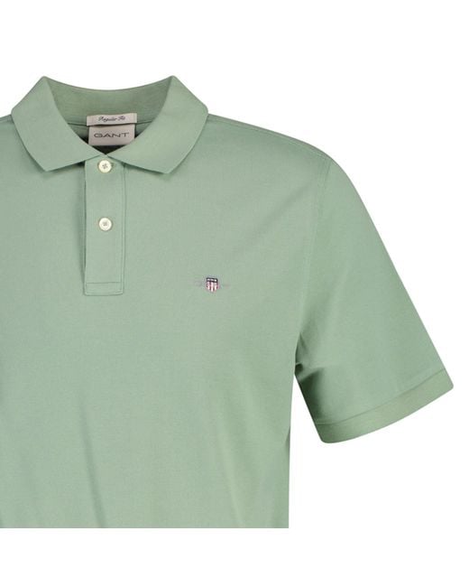Gant Green Polo Shirt for men