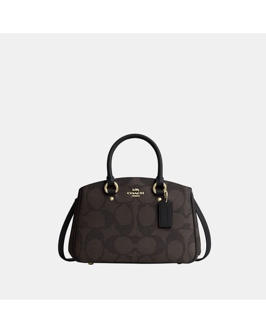 COACH Black Savannah Small Carryall