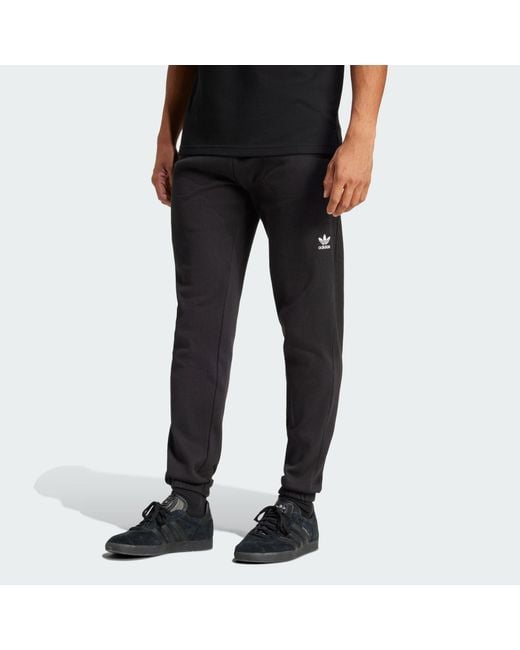 Adidas Originals All Blacks Essentials Waffle Pants for men