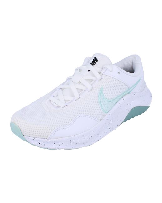 Nike White Legend Essential 3 Nn Running Trainers