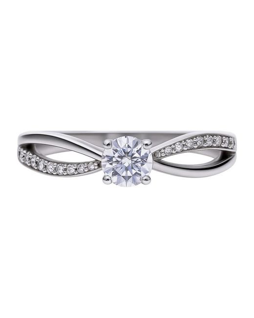 Diamonfire White 6119091082165 Ladies Ring Sterling