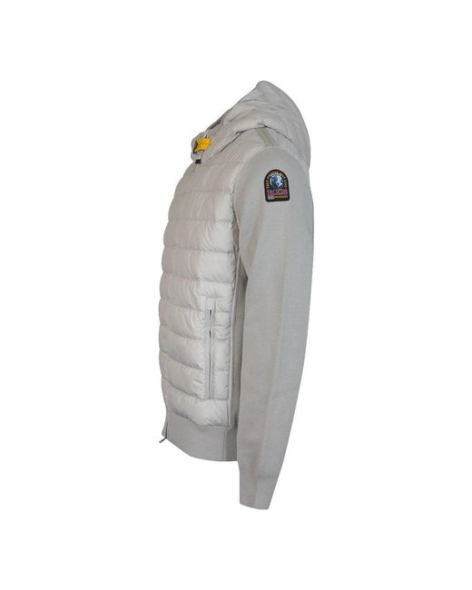 Parajumpers Gray Illuga Mastic Jacket for men