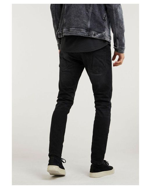 Chasin' Chasin Slim-fit Jeans Crown Rix in het Black voor heren