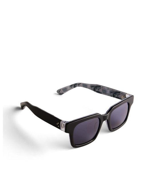 Ted Baker Blue Winstin Mib Square Framed Sunglasses for men