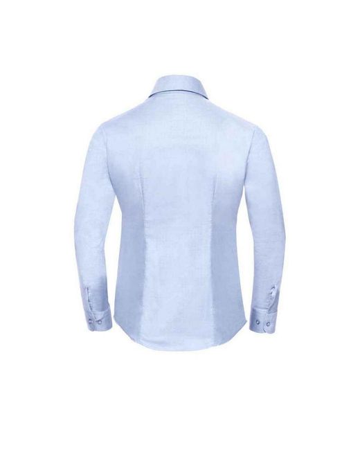 Russell Blue Collection /Ladies Oxford Long-Sleeved Shirt (Oxford)