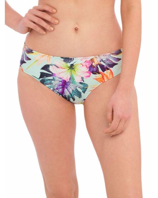 Fantasie Blue Paradiso Mid Rise Bikini Brief