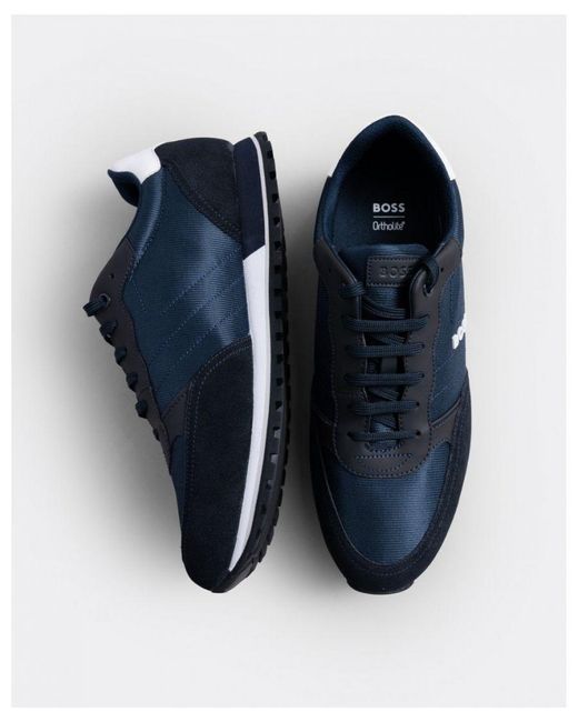 Boss Blue Boss Parkour L Running Style Trainers for men