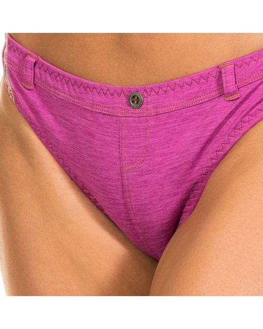 DIESEL Purple Angels Panties Elastic Fabric And Inner Lining 00S0Qr-00Wth
