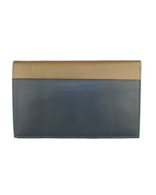 Class Roberto Cavalli Gray Leather Wallet for men