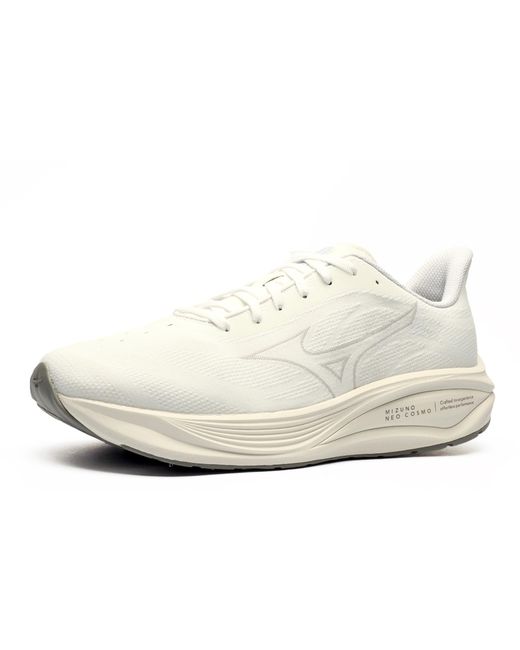 Mizuno White Neo Cosmo Running Shoes for men