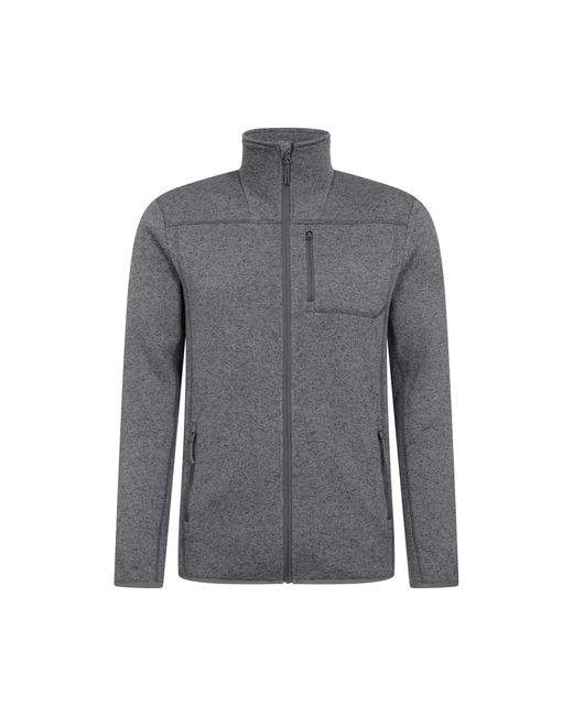 Mountain Warehouse Gray Helford Full Zip Fleece Jacket for men