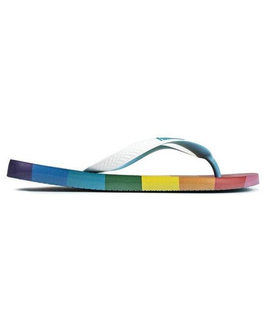 Havaianas Blue Top Logo Sandals for men