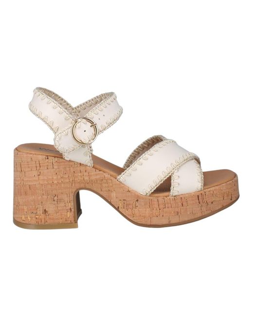 Westland White Mia 01 Sandals