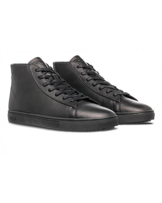 CLAE Black Adults Low Top Trainers for men