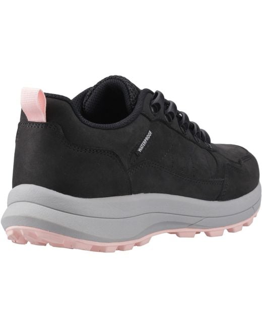 Cotswold Black Elmfield Nubuck Hiking Shoes