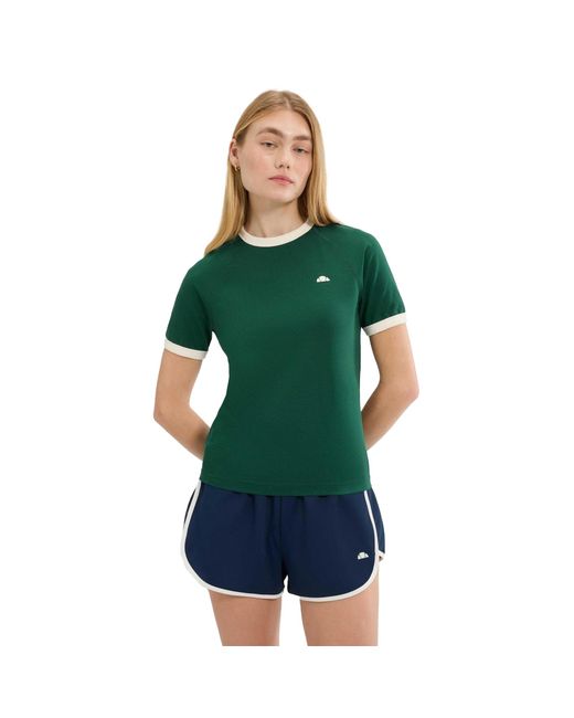 Ellesse Green Ladies Etchemin Slim T-Shirt (Dark)