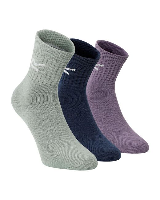 Regatta Blue Great Outdoors /Ladies Marl Effect Socks (3 Pack) (Pastel Marl)