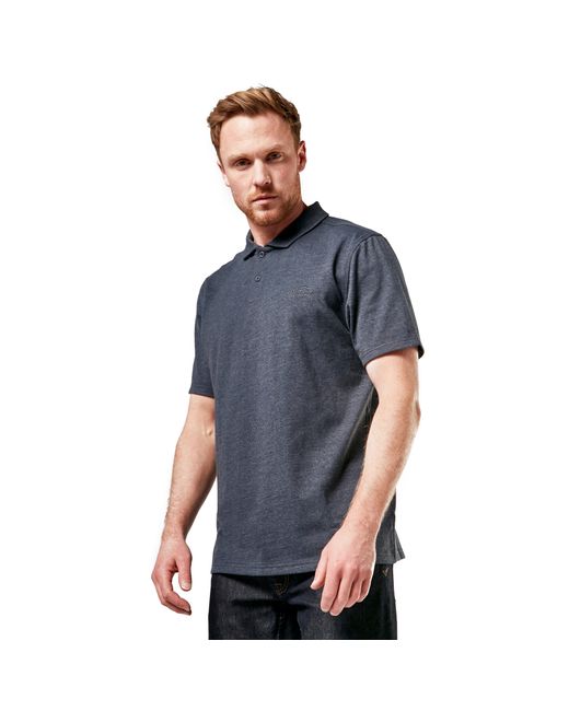 Peter Storm Blue Paolo Casual Polo Shirt With Collar And Short Sleeves for men