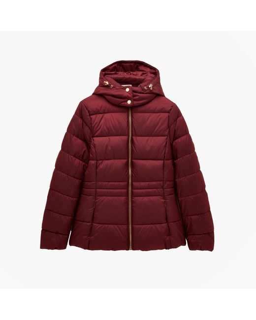 Joules Red Hadlow Padded Short Coat