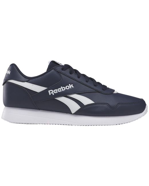 Reebok Blue Jogger Lite Low Top Flat Heel Trainers for men