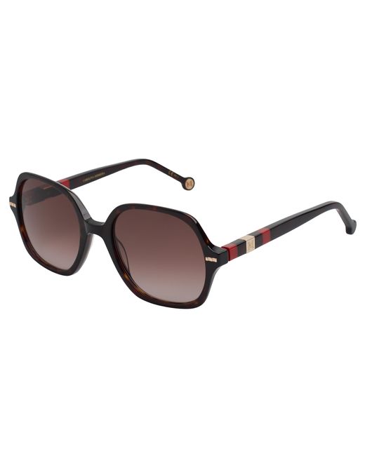 Carolina Herrera Brown Acetate Butterfly Sunglasses Her0106S For