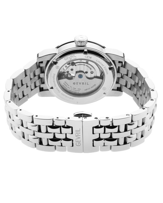 Gv2 Blue Gevril Madison Swiss Automatic Watch for men
