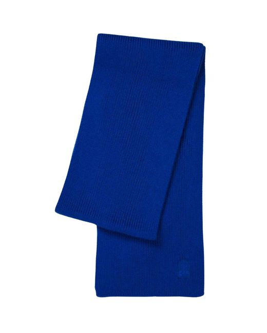 Parajumpers Blue Cosmic Plain Scarf Wood for men