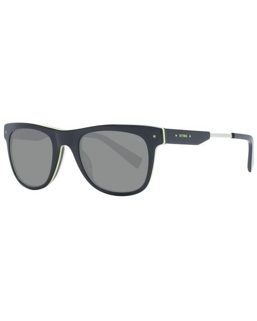 Sting Gray Sunglasses Square Frame for men