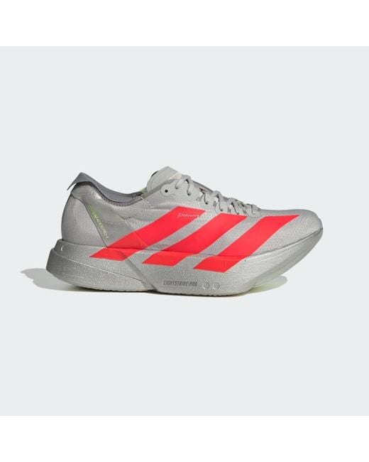 Adidas Originals Red Adizero Adios Pro 4 Shoes