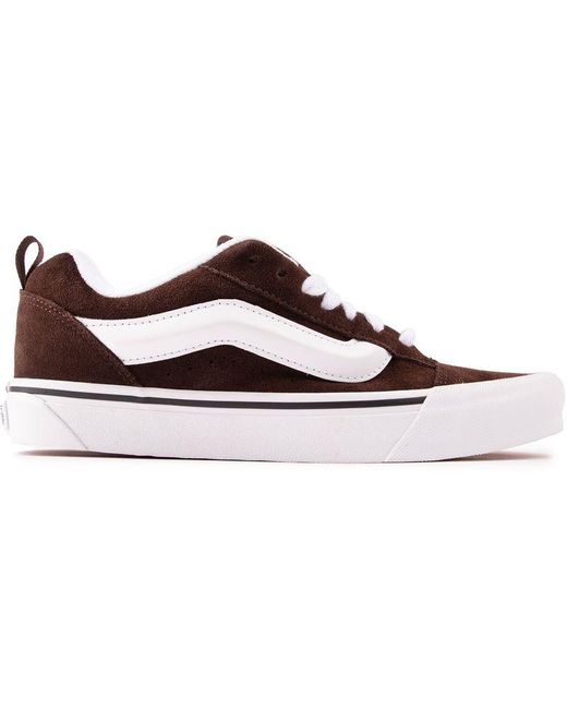 Vans Brown Knu Skool Trainers for men