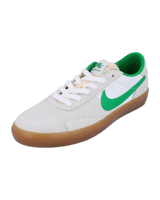 Nike White Sb Heritage Vulc Trainers for men