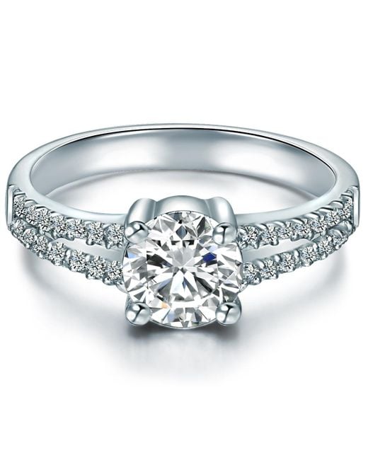 Tresor 1934 Blue Trilani Sterling Ring