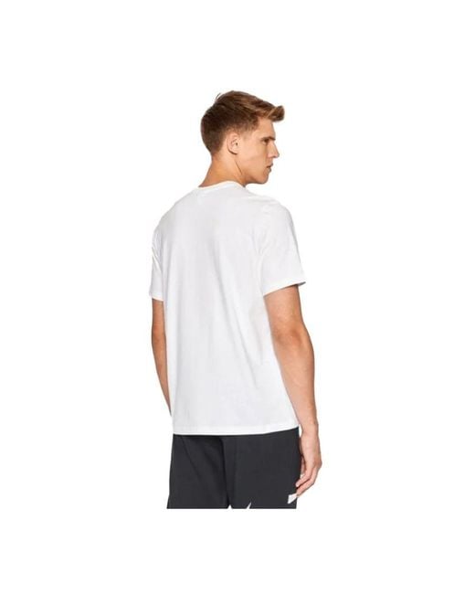 Nike White Just Do It T-Shirt for men