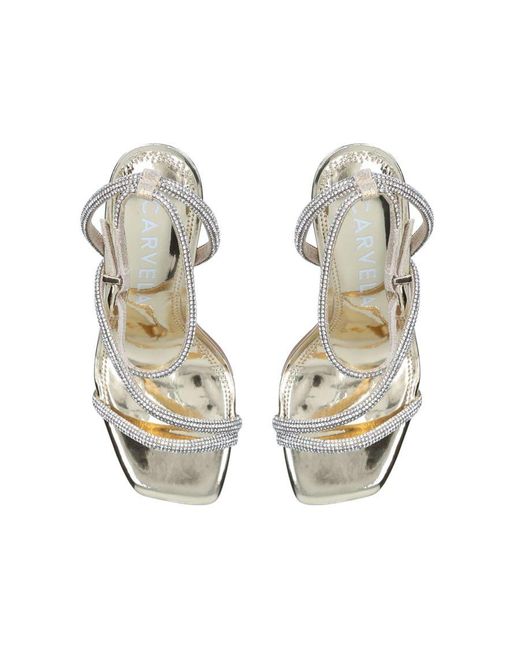 Carvela Kurt Geiger White Paparazzi Sandals