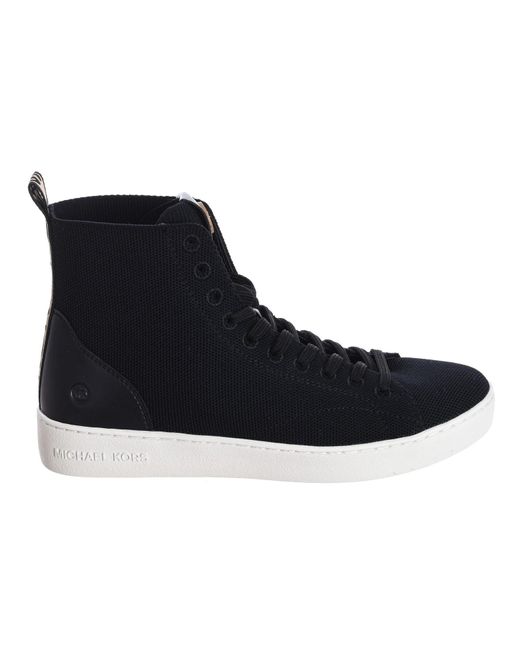 Michael Kors Blue Evy High-Top Sneaker T2Nvfs2D