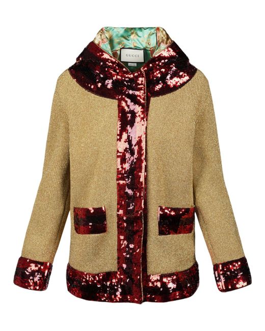 Gucci Metallic Sequin Lurex Jacket