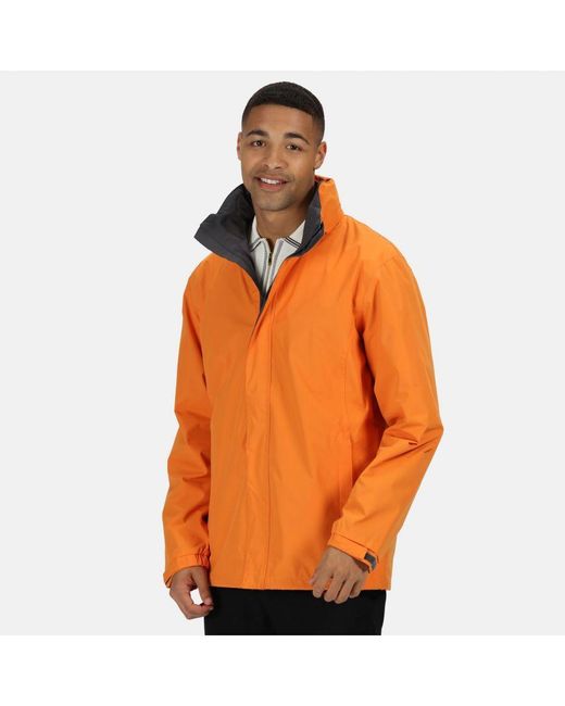 Regatta Orange Standout Ardmore Jacket (Waterproof & Windproof) (Sun/Seal) for men
