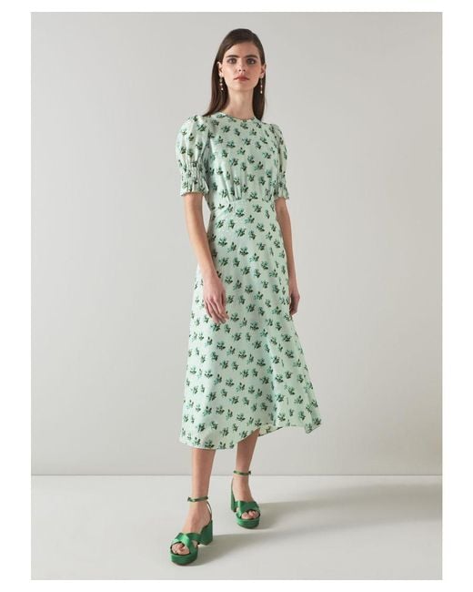 L.K.Bennett Green Tabitha Dresses