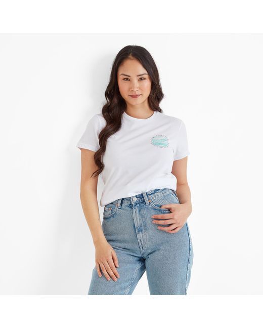 TOG24 White Country T-Shirt Optic Cotton