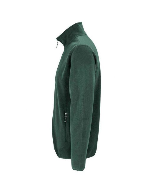 Sol's Green Factor Recycled Fleece Jacket (Forest) for men