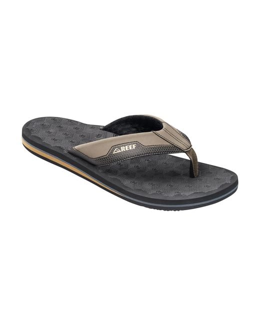 Reef Black The Ripper Sandals for men
