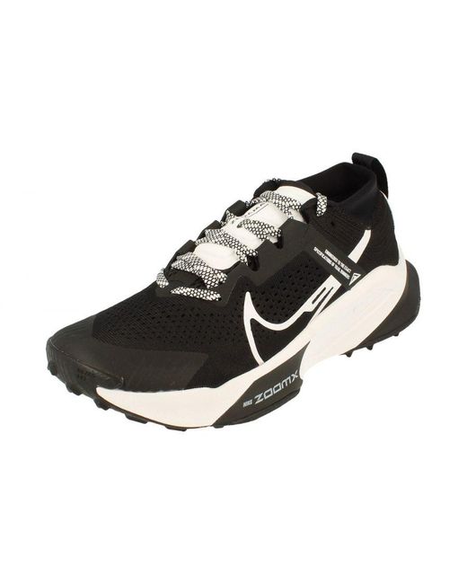 Nike Black Zoomx Zegama Trail Trainers for men
