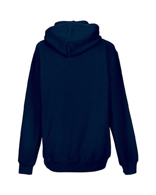 Russell Blue Colour Hooded Sweatshirt / Hoodie (French) for men
