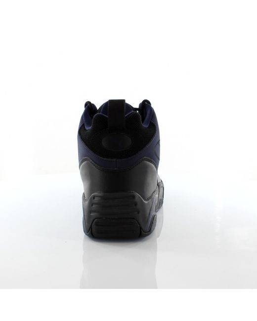 PUMA Black Trinomic Source Mid Lace Up Trainers 369829 05 for men