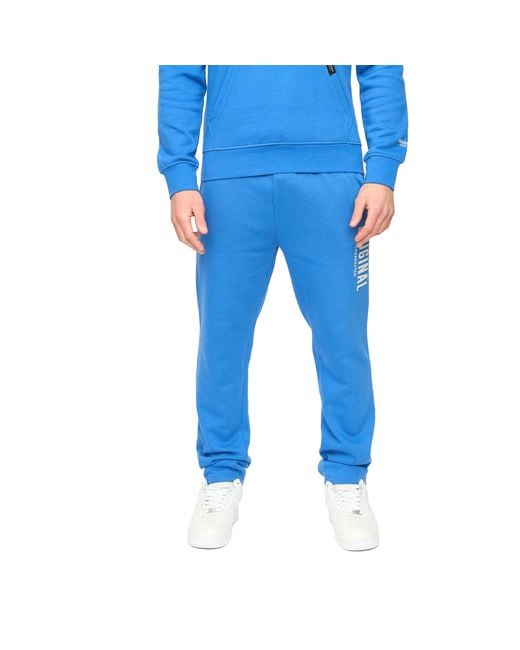Crosshatch Blue Kensby Joggers (Royal) for men